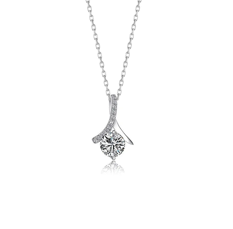 Soulmate Zircon Pendant Necklace | ZanziZest