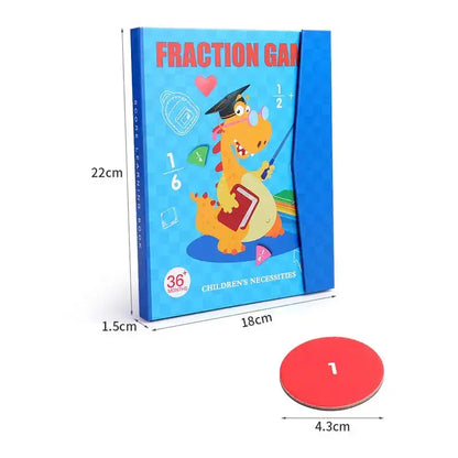 Children's Magnetic Fraction Book | ZanziZest