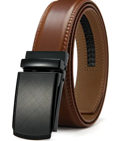 No Holes Cowhide Leather Belt | ZanziZest