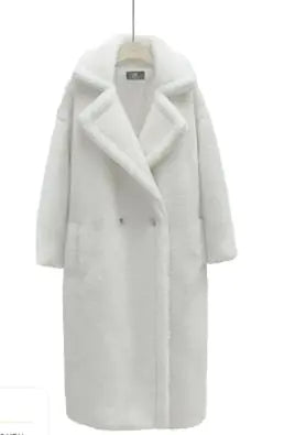 Long Winter Cashmere Lamb Winter Coat | ZanziZest