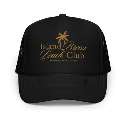 Foam Island Breeze Beach Club trucker hat | ZanziZest