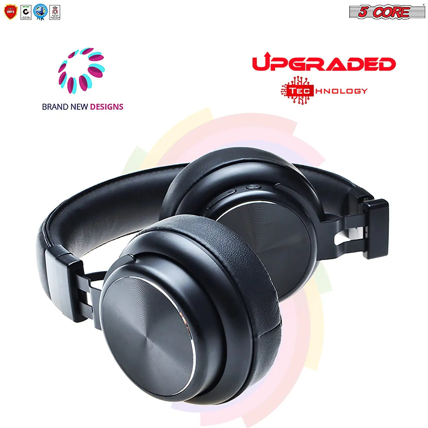 5Core Bluetooth Headphones Wireless Noise Cancelling Audifonos Inalambricos | ZanziZest