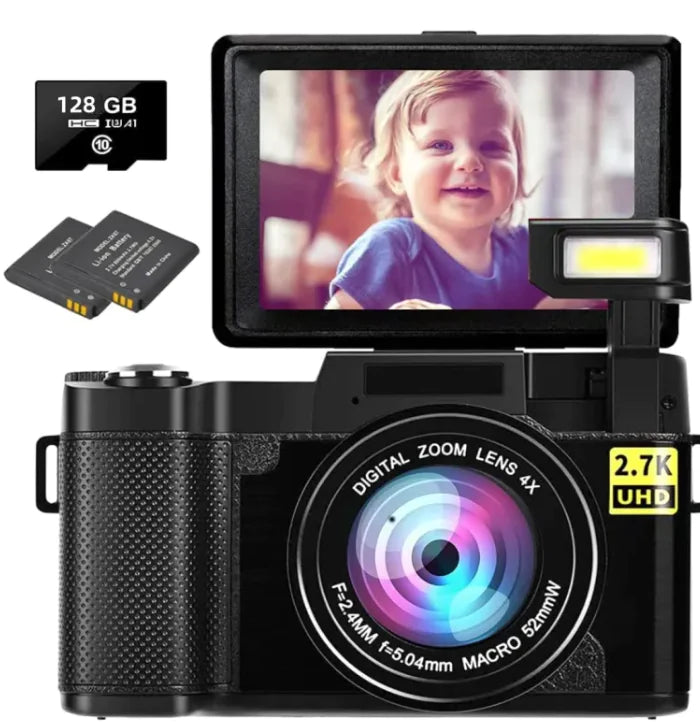 HD 27K With Flip HD Screen R2S Digital Camera | ZanziZest