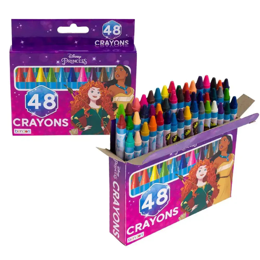 Disney Princess Crayons - 48ct SET | ZanziZest