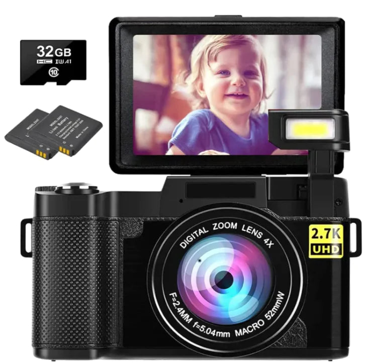 HD 27K With Flip HD Screen R2S Digital Camera | ZanziZest