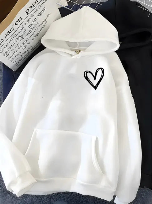 Cosmic Love 3D Print Hooded Sweatshirt | ZanziZest