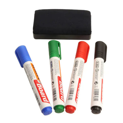 White Board Dry Erase Markers with Eraser Set | ZanziZest