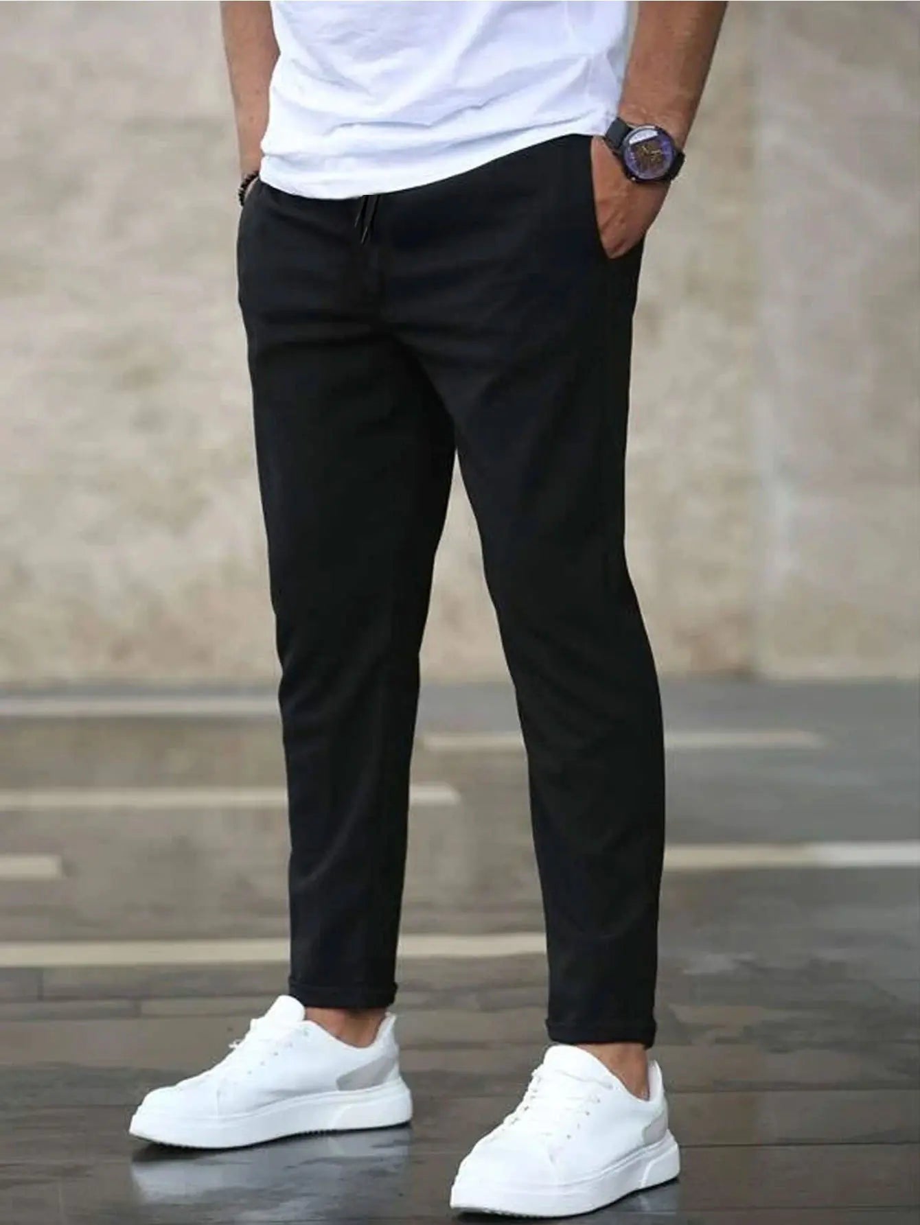 Men's casual cropped pants | ZanziZest