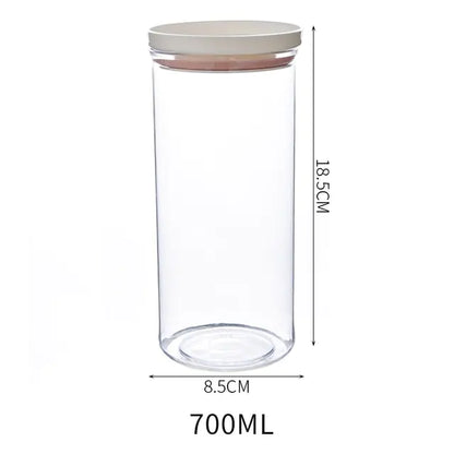 Transparent Food Canister | ZanziZest