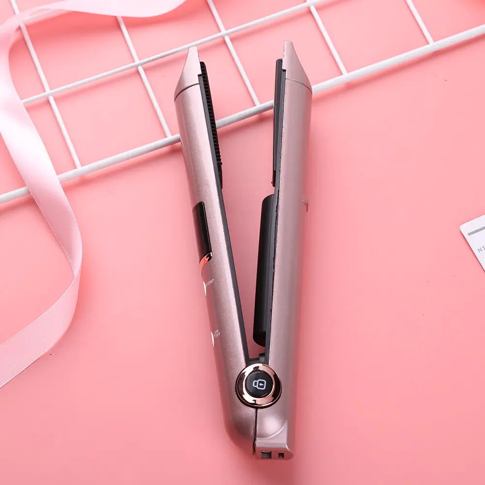 Portable Hair Curler Straightener | ZanziZest