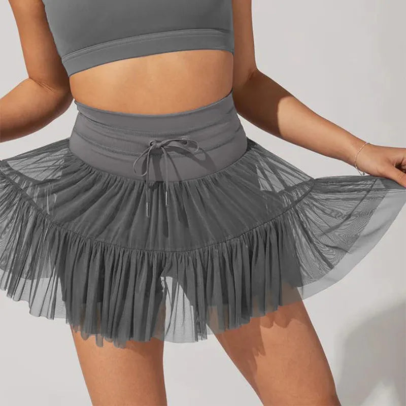 High Waist Lace Skorts | ZanziZest