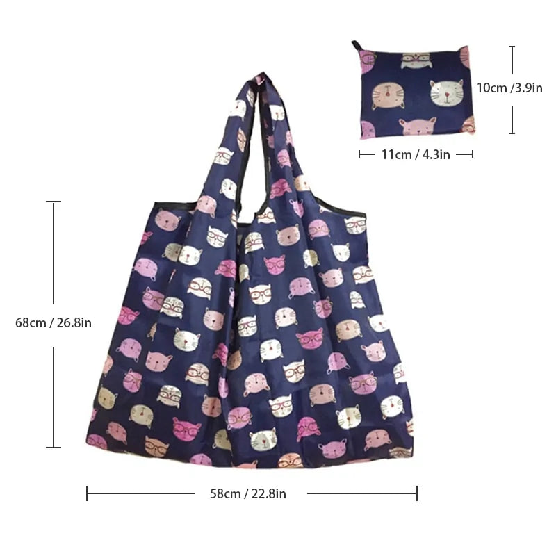 New Lady Foldable Recycle Shopping Bag | ZanziZest