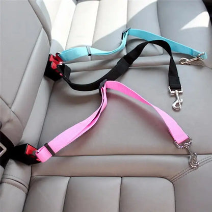 Telescopic Traction Rope For Pet Car Seat Belt | ZanziZest