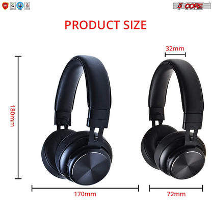 5Core Bluetooth Headphones Wireless Noise Cancelling Audifonos Inalambricos | ZanziZest