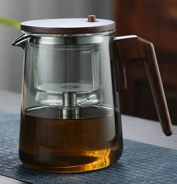 Tea Water Separation Teapot Heat-resistant Glass | ZanziZest