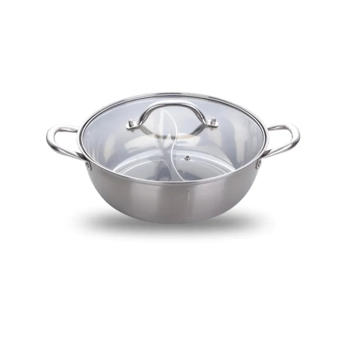 Titanium Plated Stainless Steel Dual Section Hot Pot | ZanziZest